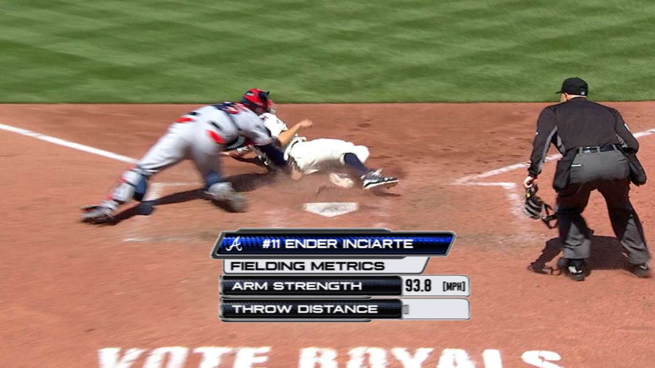 Statcast: Inciarte nails Hosmer