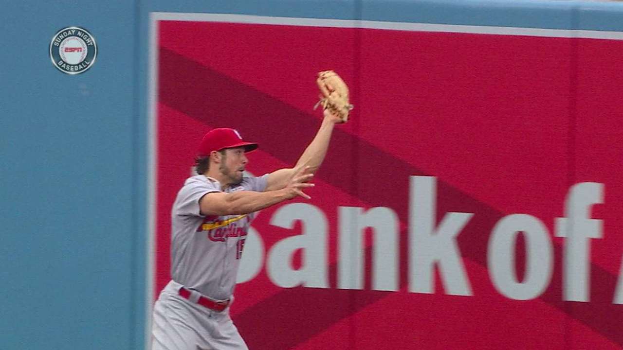 Grichuk's leaping catch