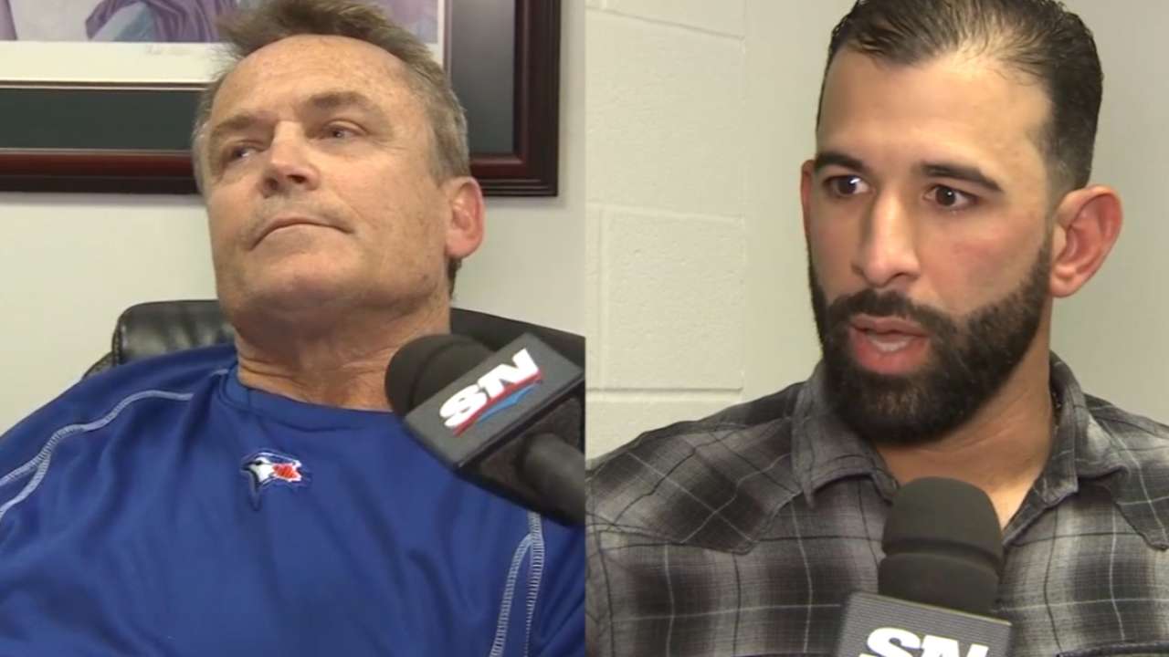 Bautista, Gibbons voice displeasure with Rangers