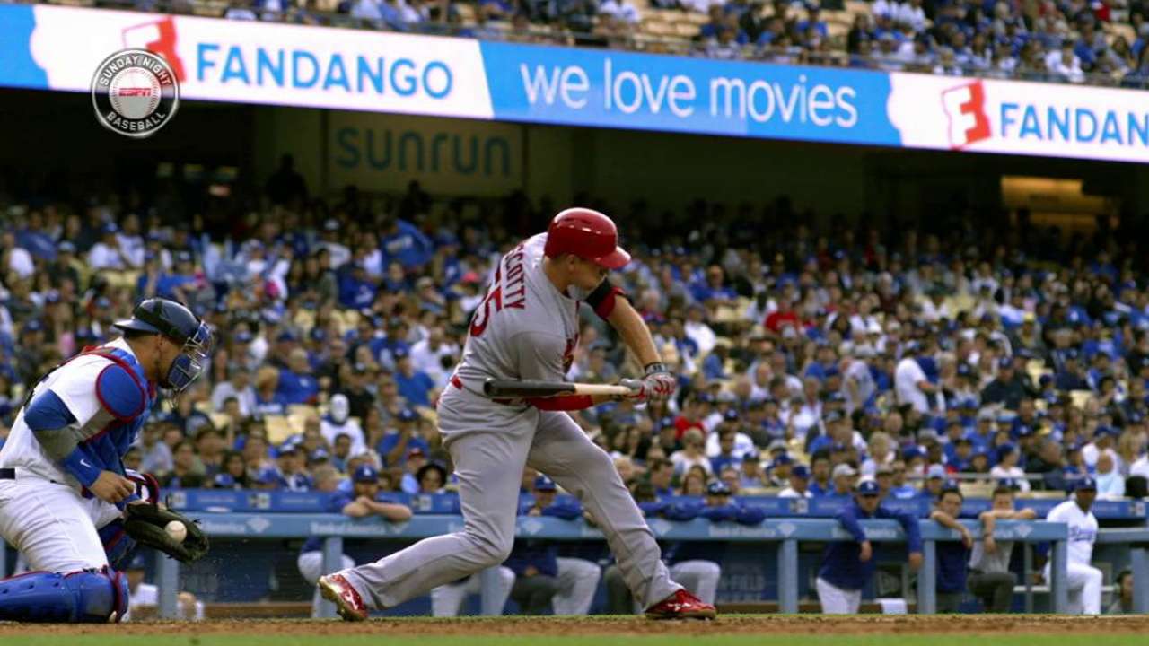 Piscotty's reviewed hit-by-pitch