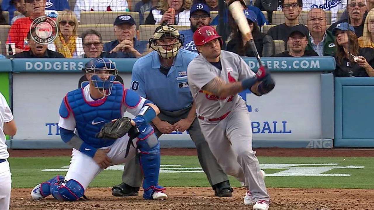 Matheny shares timeline of lineup construction