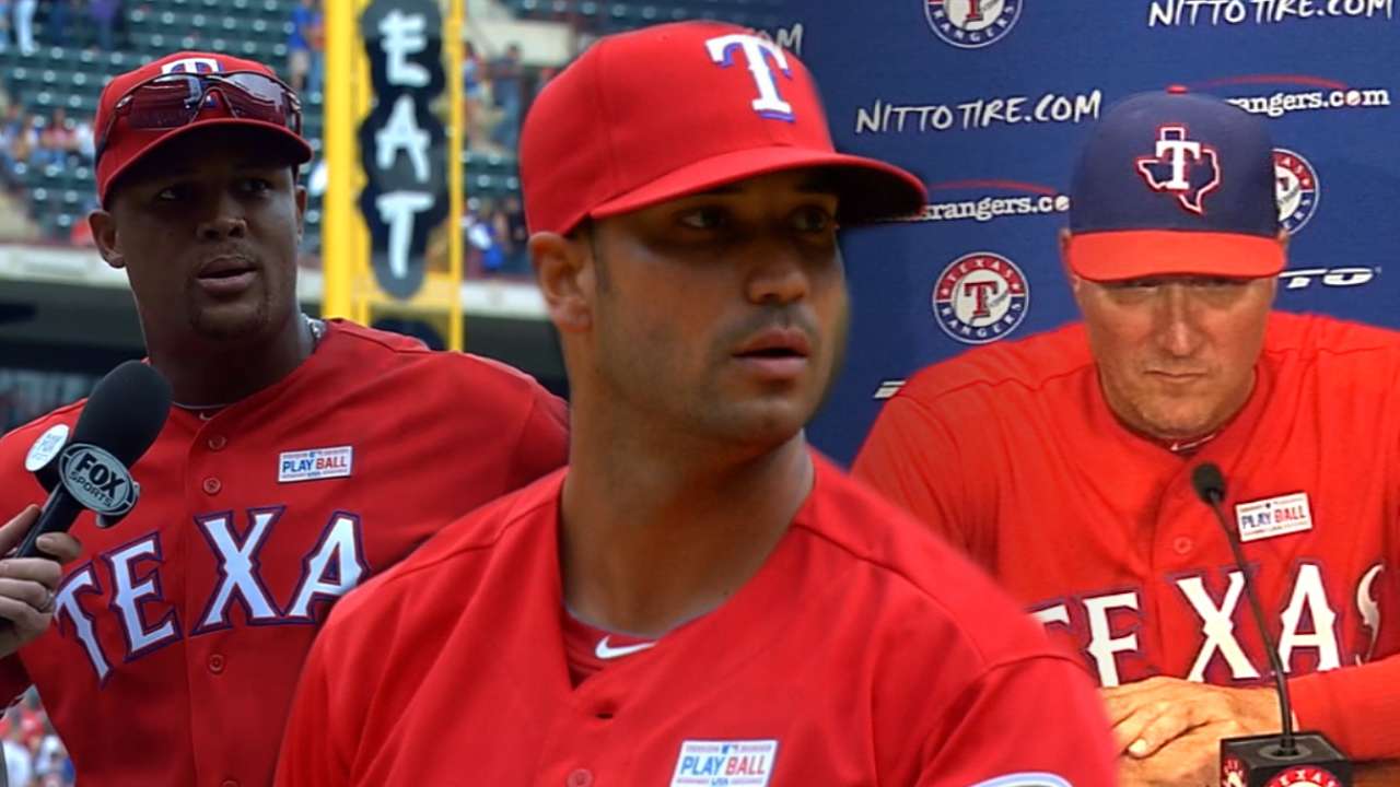 Rangers react to melee