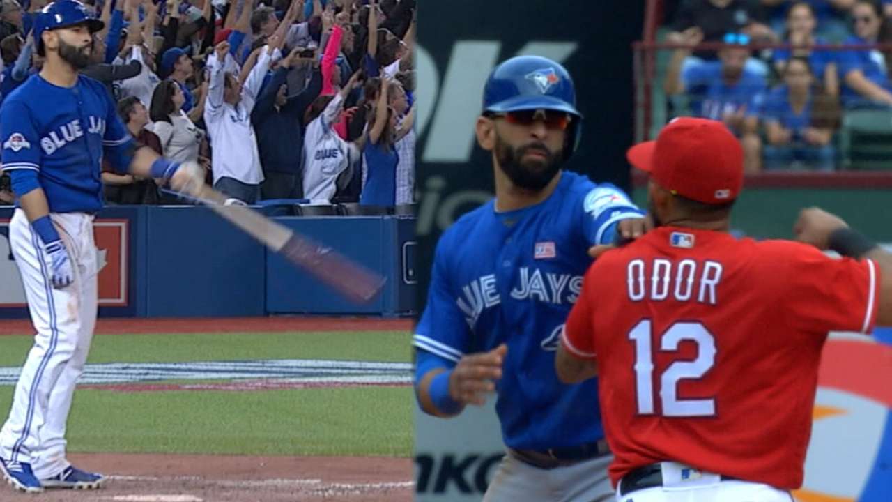 History of Rangers, Blue Jays