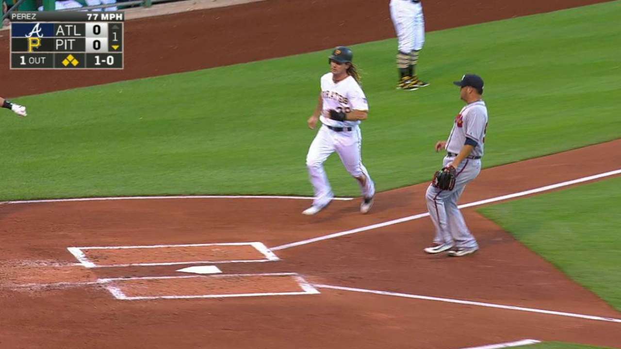 Jaso scores on wild pitch