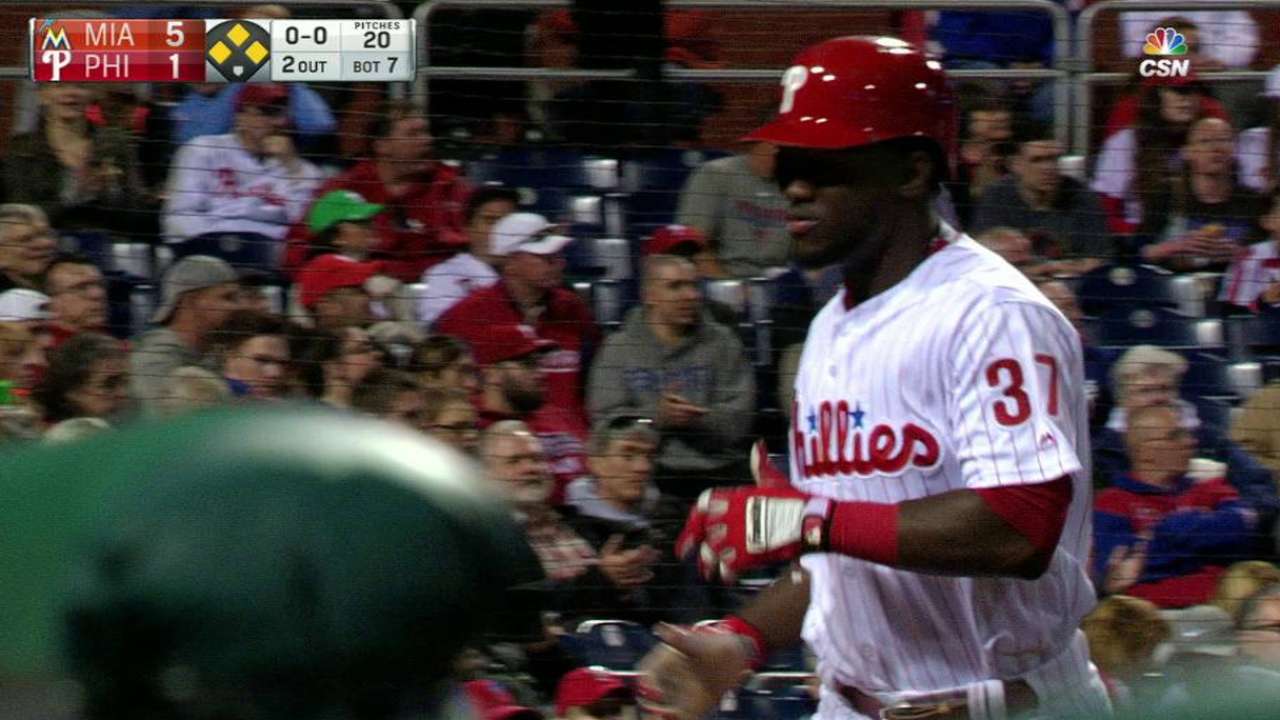 Ruiz's RBI fielder's choice