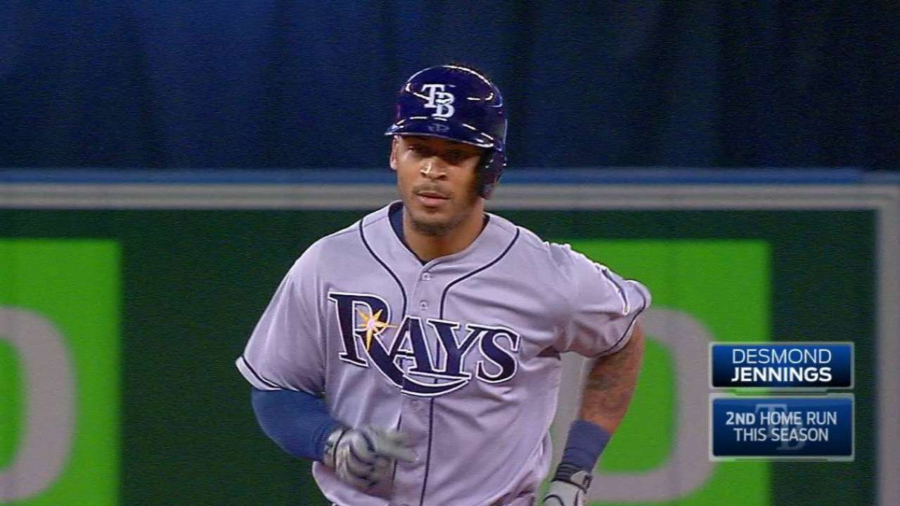 Jennings' solo home run