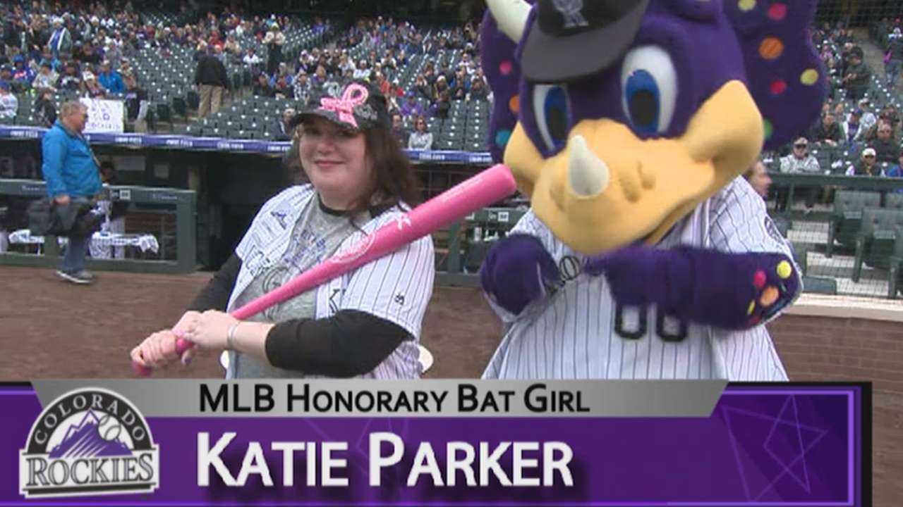 Rox honor cancer survivor who helps raise awareness