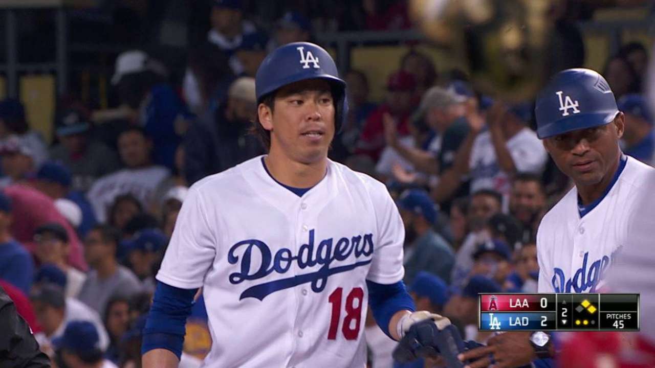 Maeda's RBI single