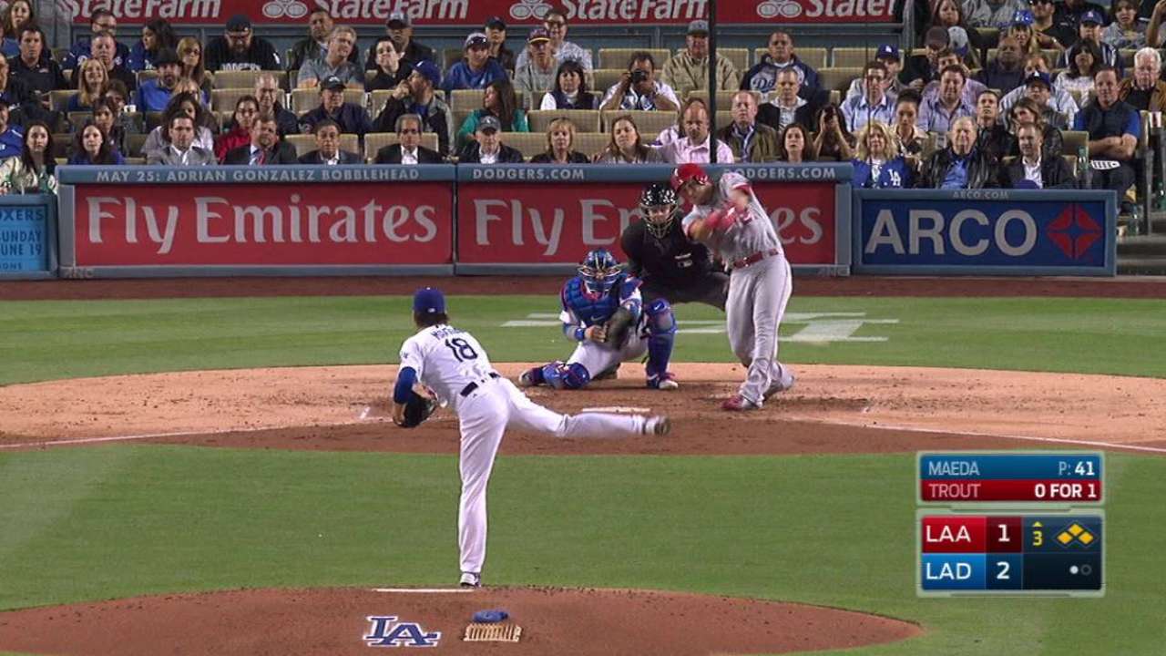 Trout, Pujols lead way as Angels' bats stay hot