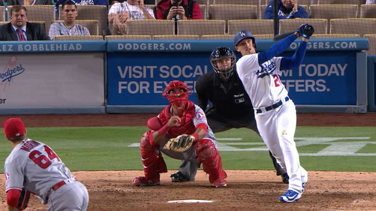 Trayce Thompson se gana más tiempo de juego en los Dodgers