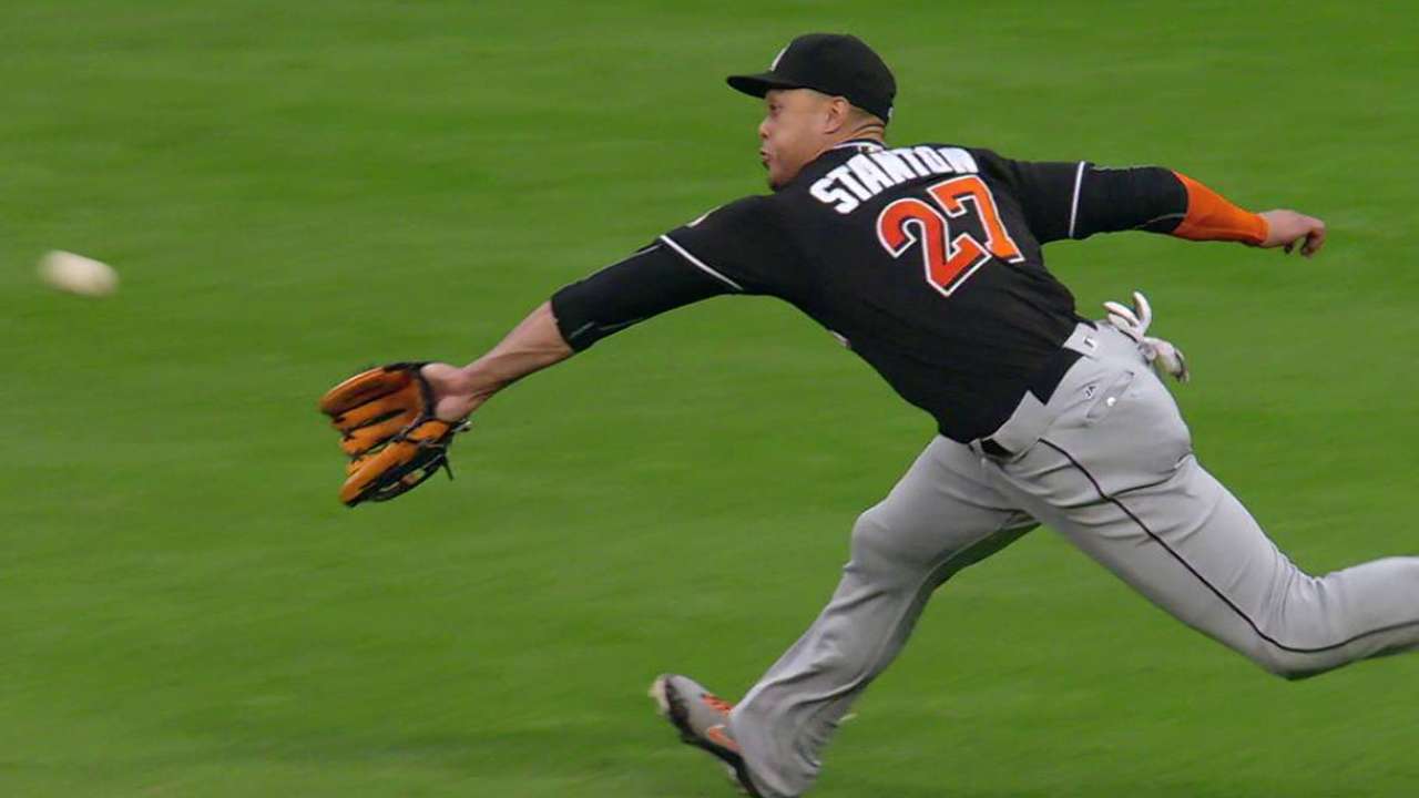 Stanton's sliding catch
