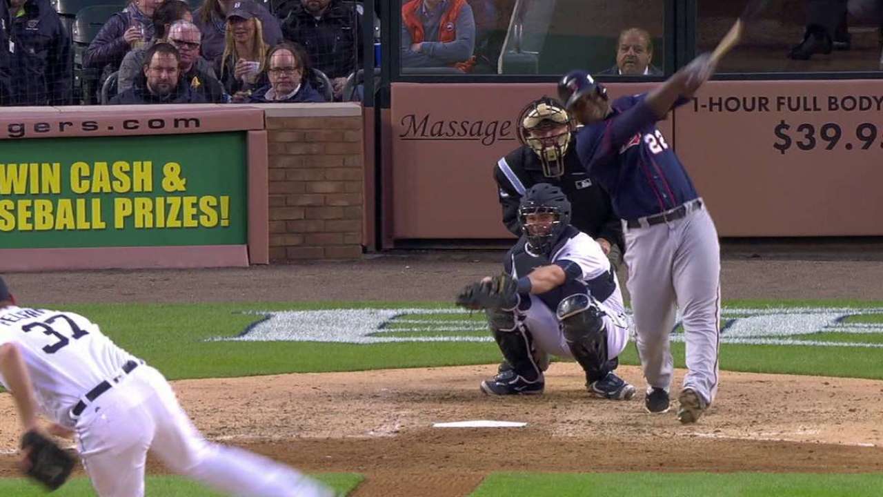 Sano's solo home run