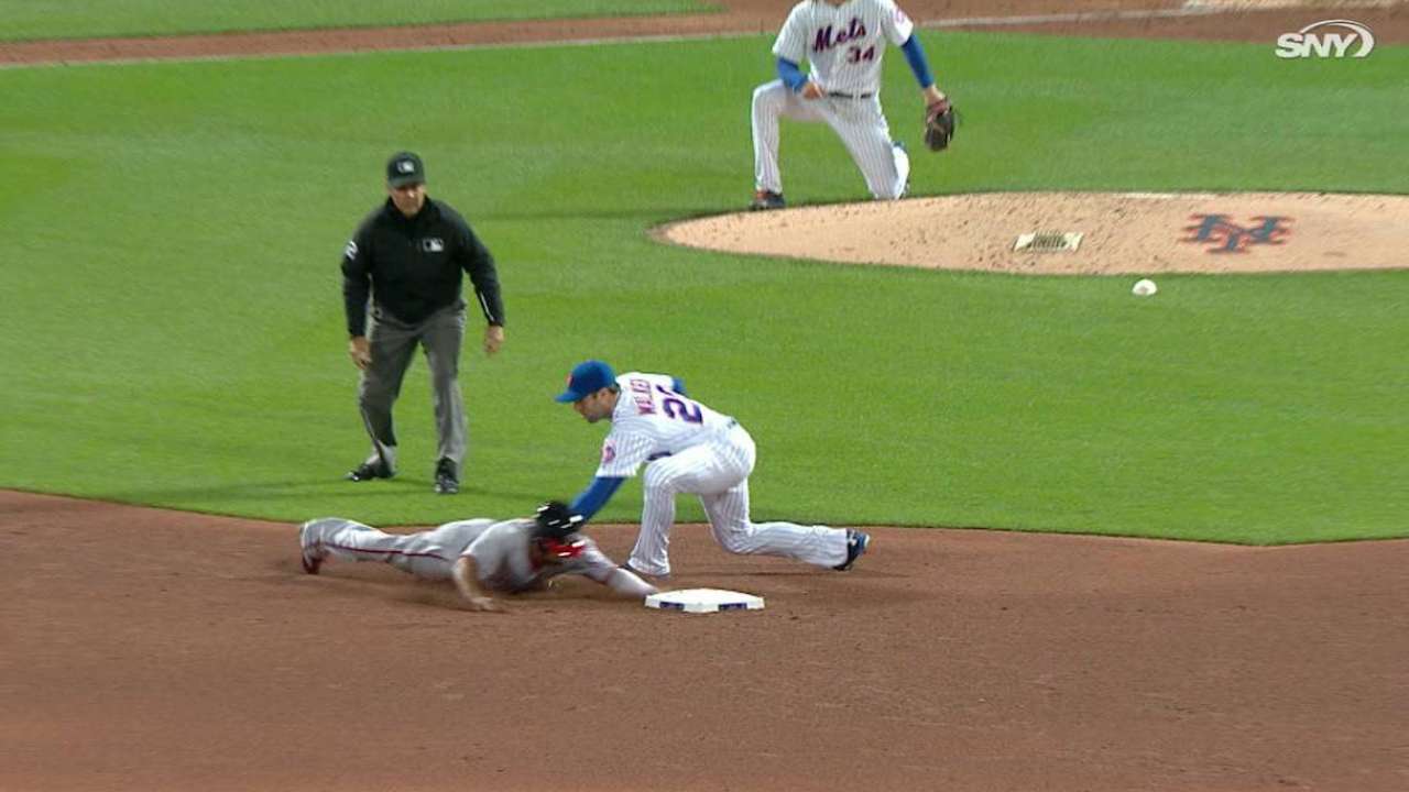 Plawecki throws out Revere