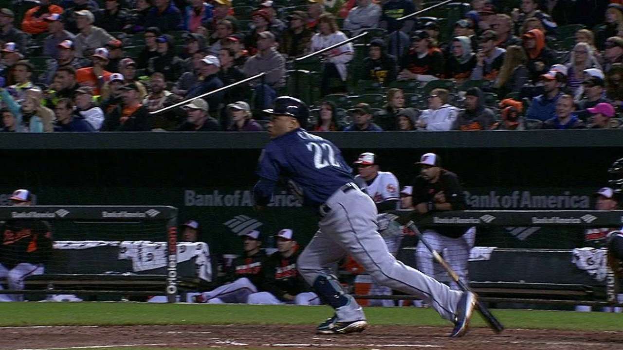 Cano's RBI double