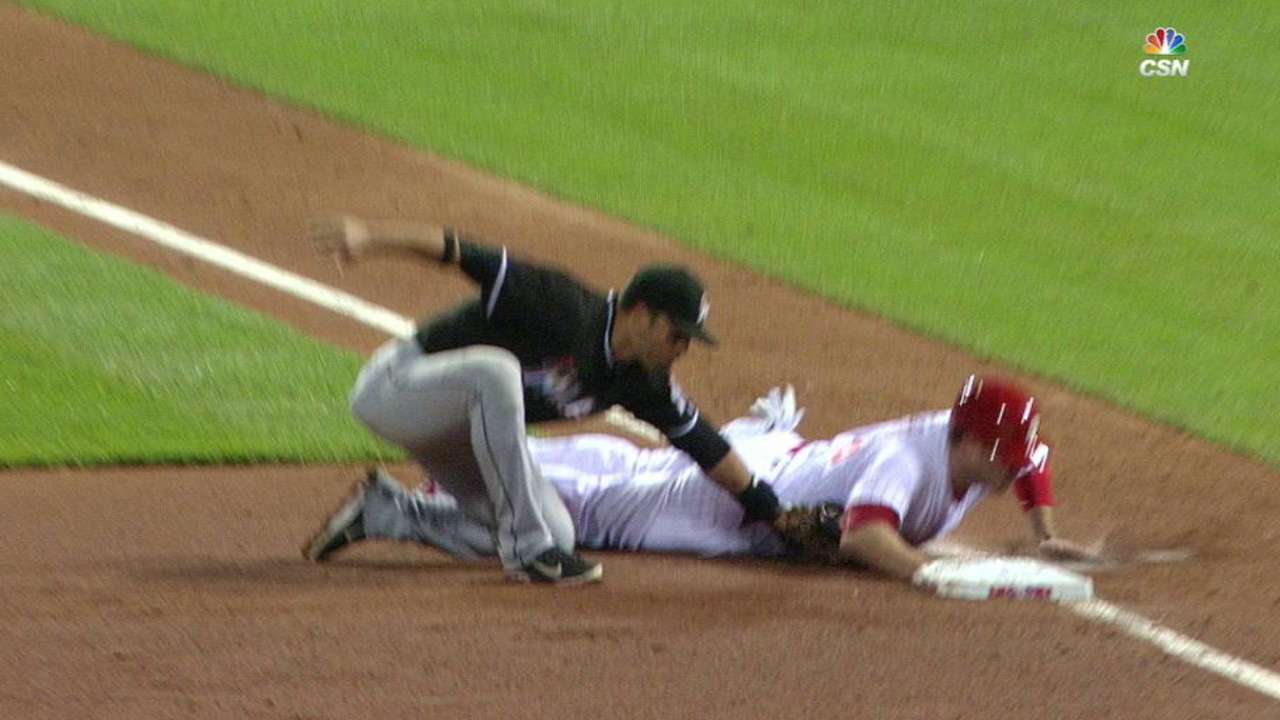 Joseph safe at third