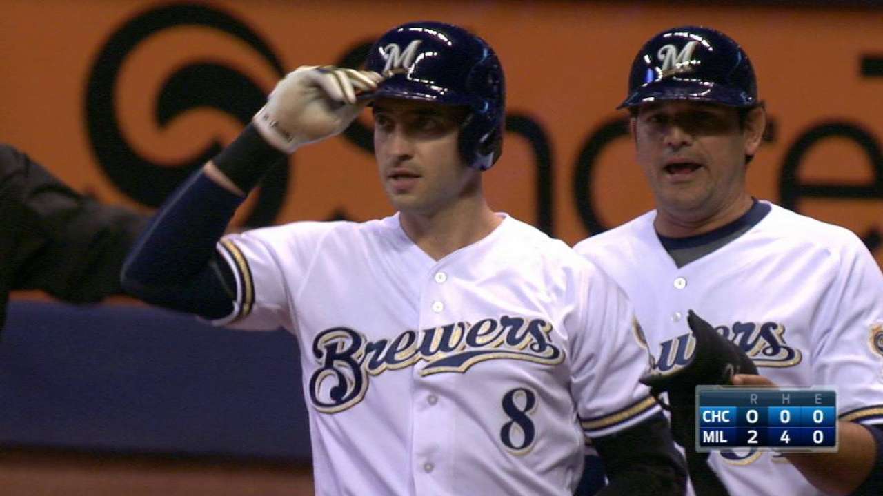 Braun gets night off to rest stiff back