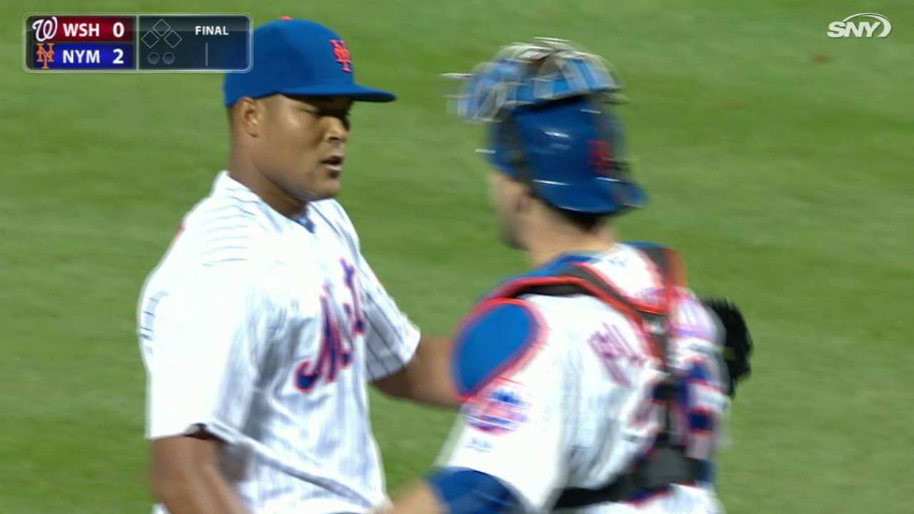 Familia notches the save