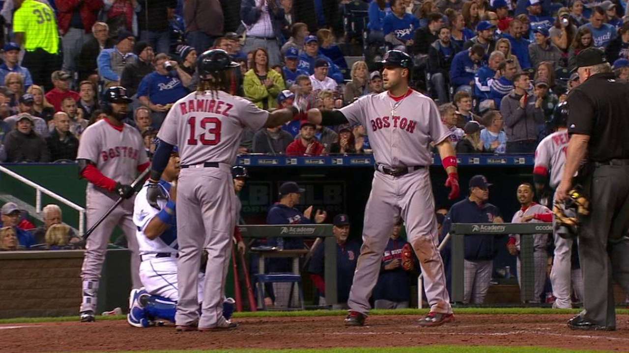 Shaw's three-run homer