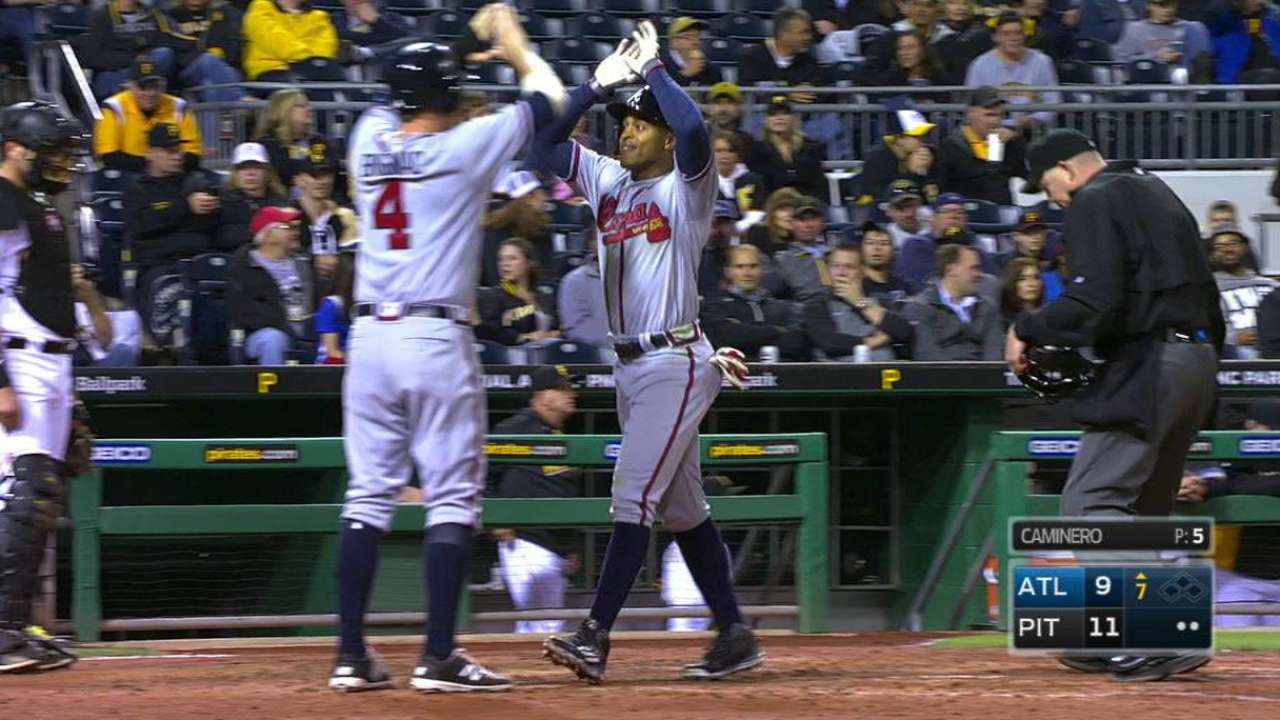 Smith's second homer of the game
