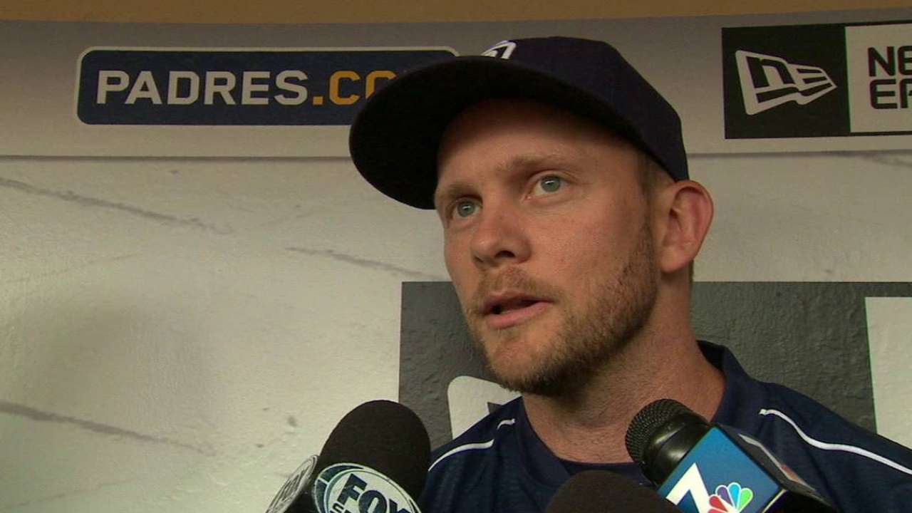 Forearm better, Myers returns to lineup