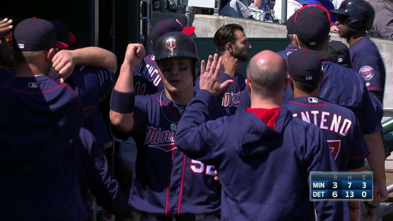 Plouffe has bone bruise, avoids DL