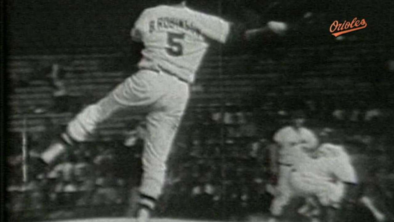 Showalter: Celebrate 'treasure' Brooks Robinson