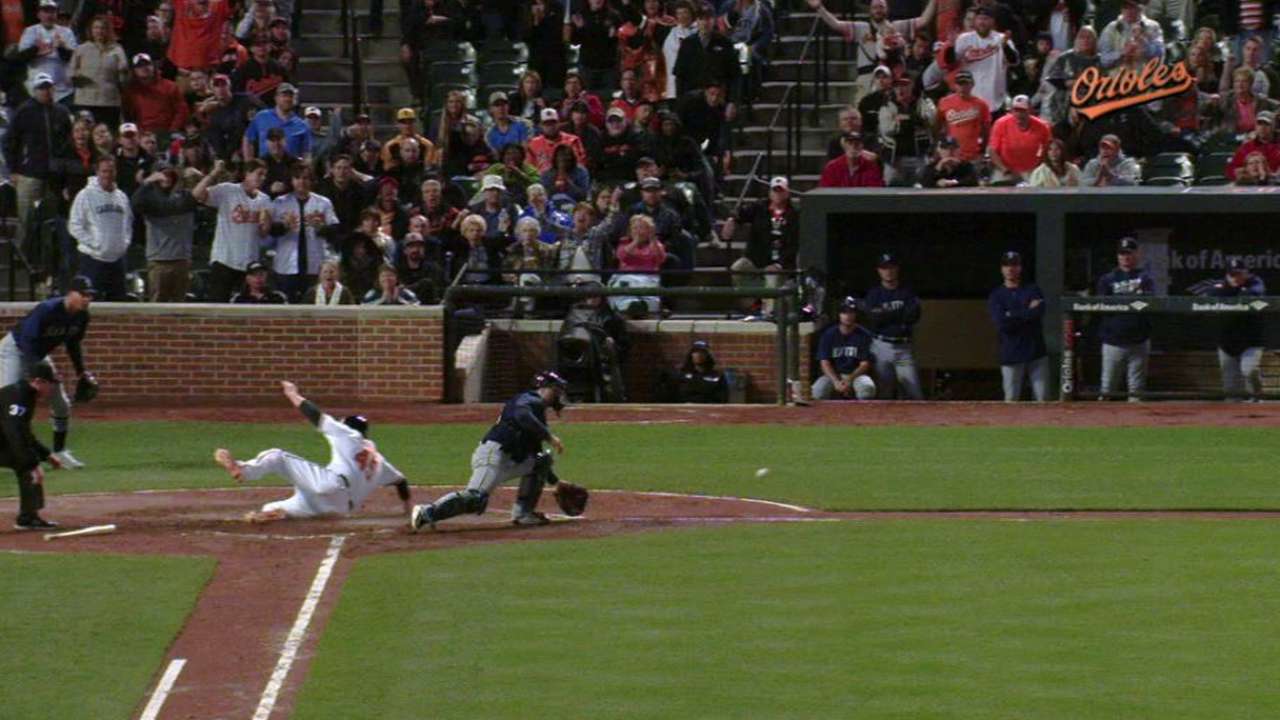 Wieters' RBI double