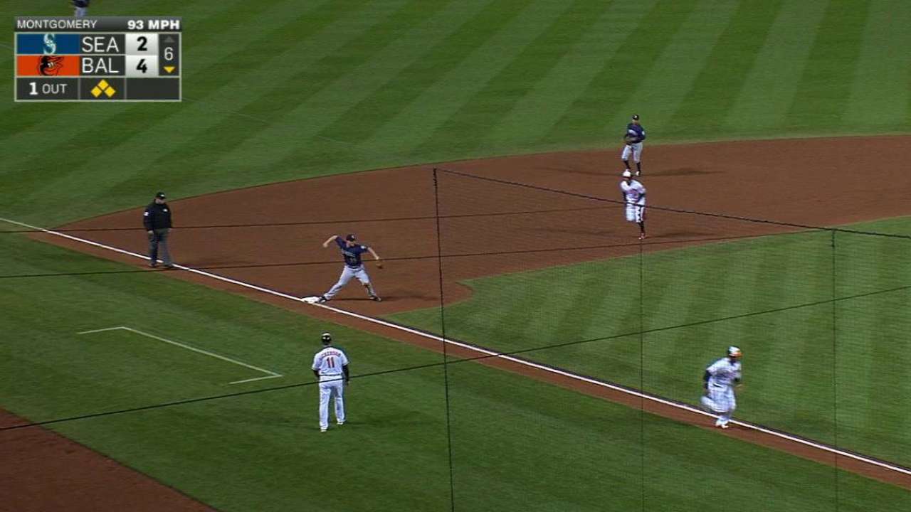 Montgomery transitioning smoothly to bullpen