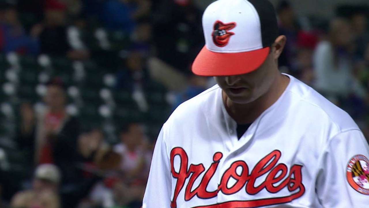 Britton escapes trouble in 8th