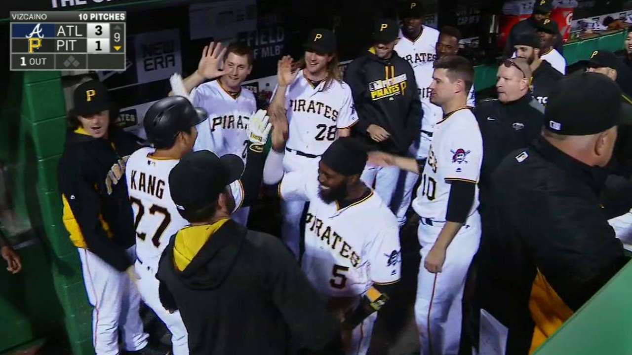 Kang's solo homer