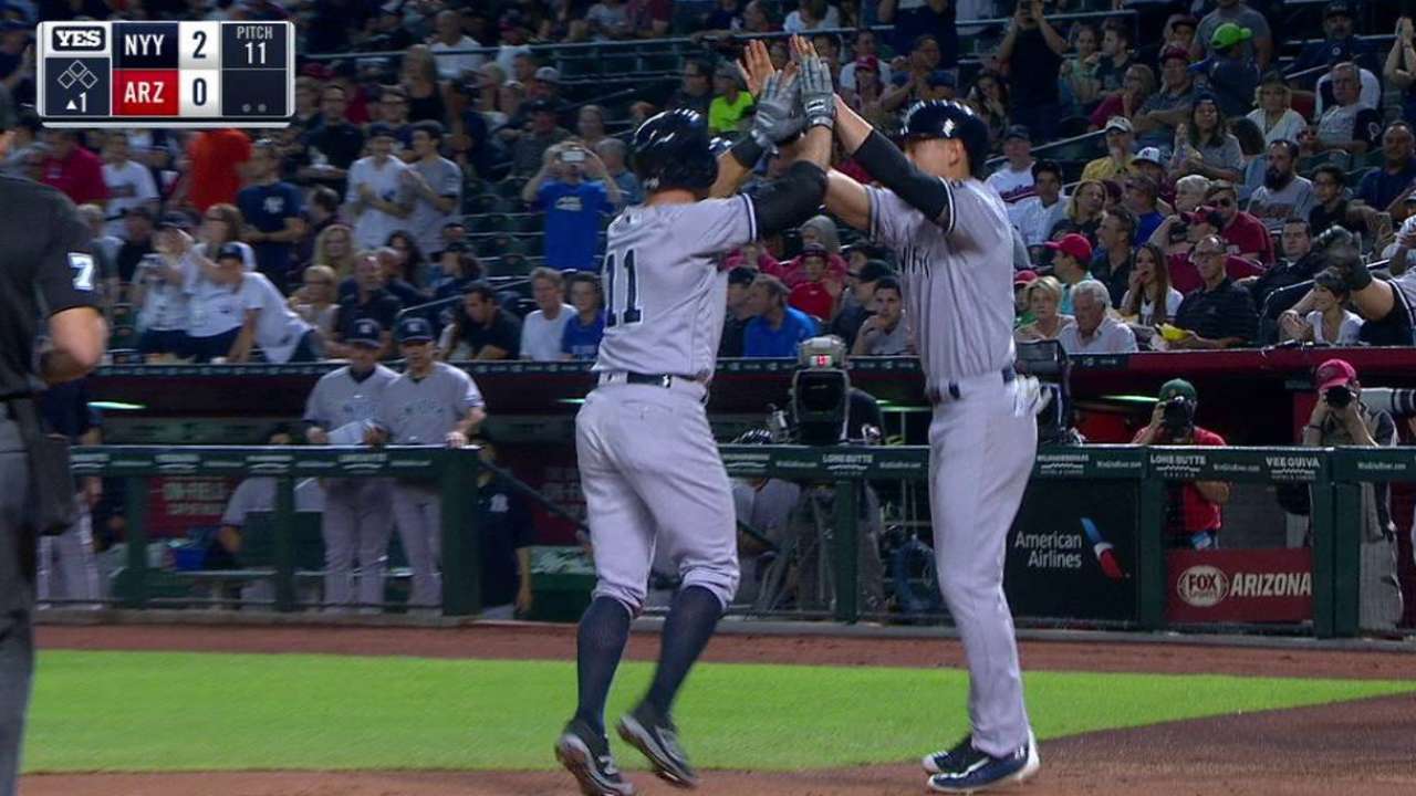 Gardner's two-run homer