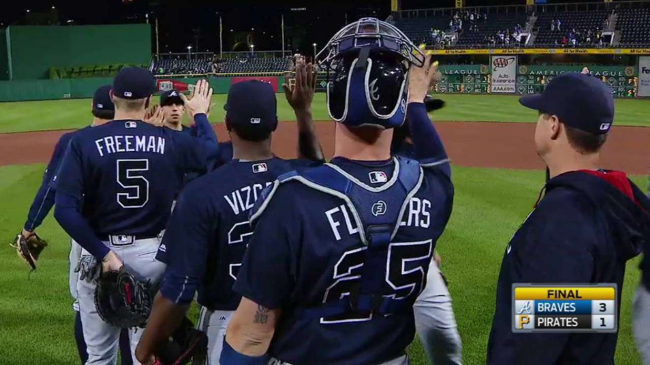 Vizcaino's four-out save