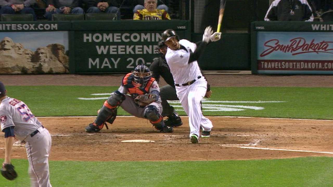 Abreu's second RBI single