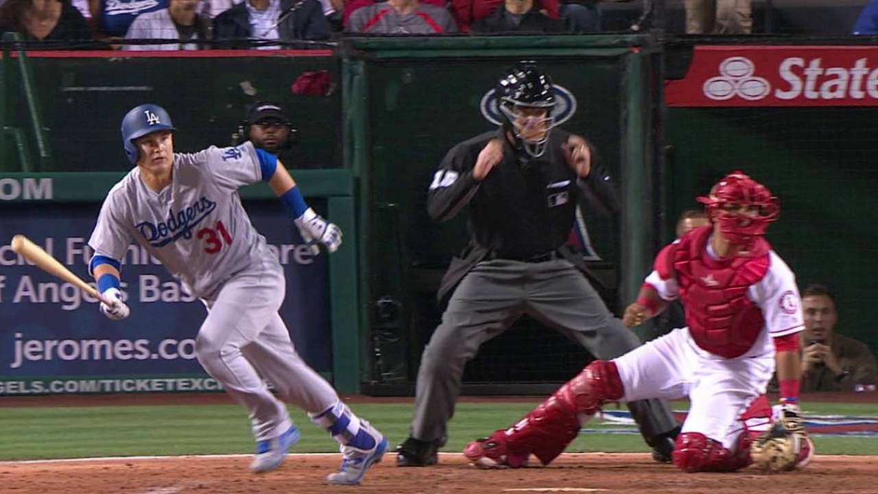 Pederson's RBI single