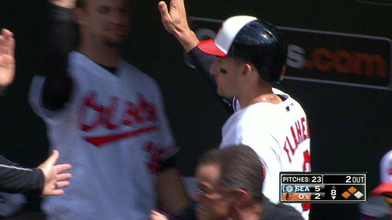Jones' RBI groundout