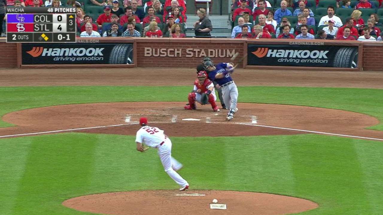 Story's two-run double