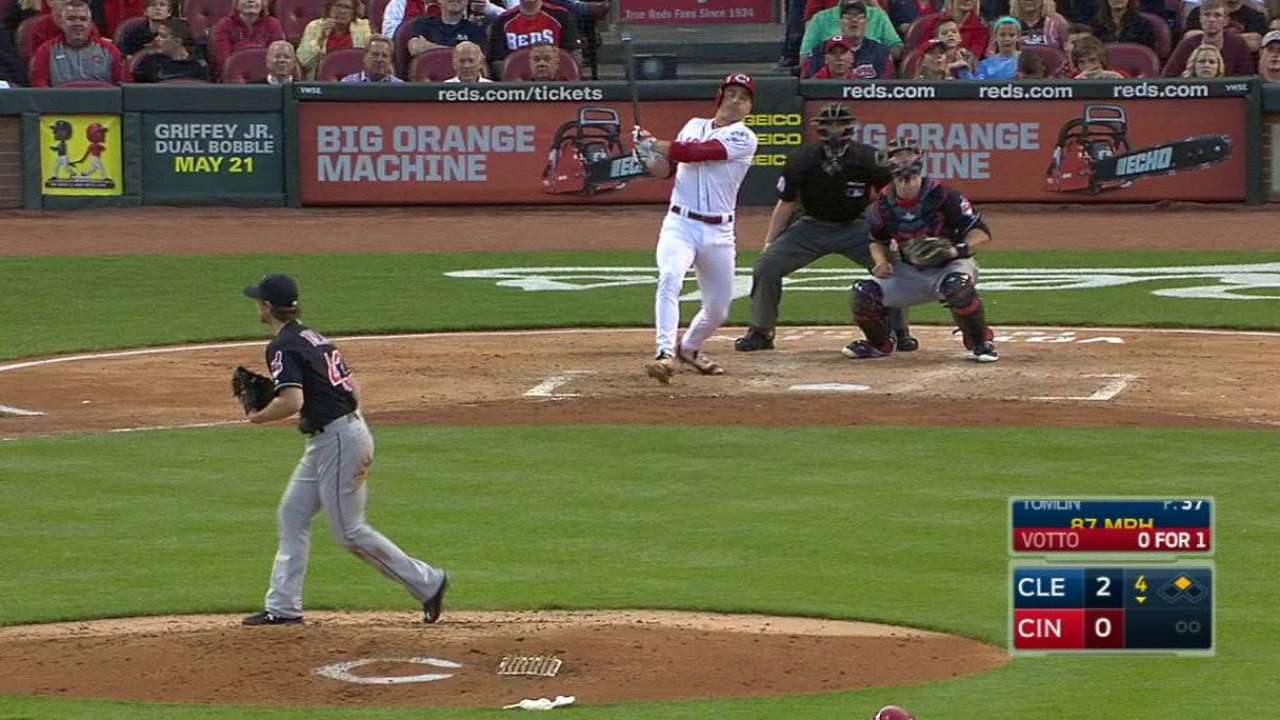 Votto's two-run shot