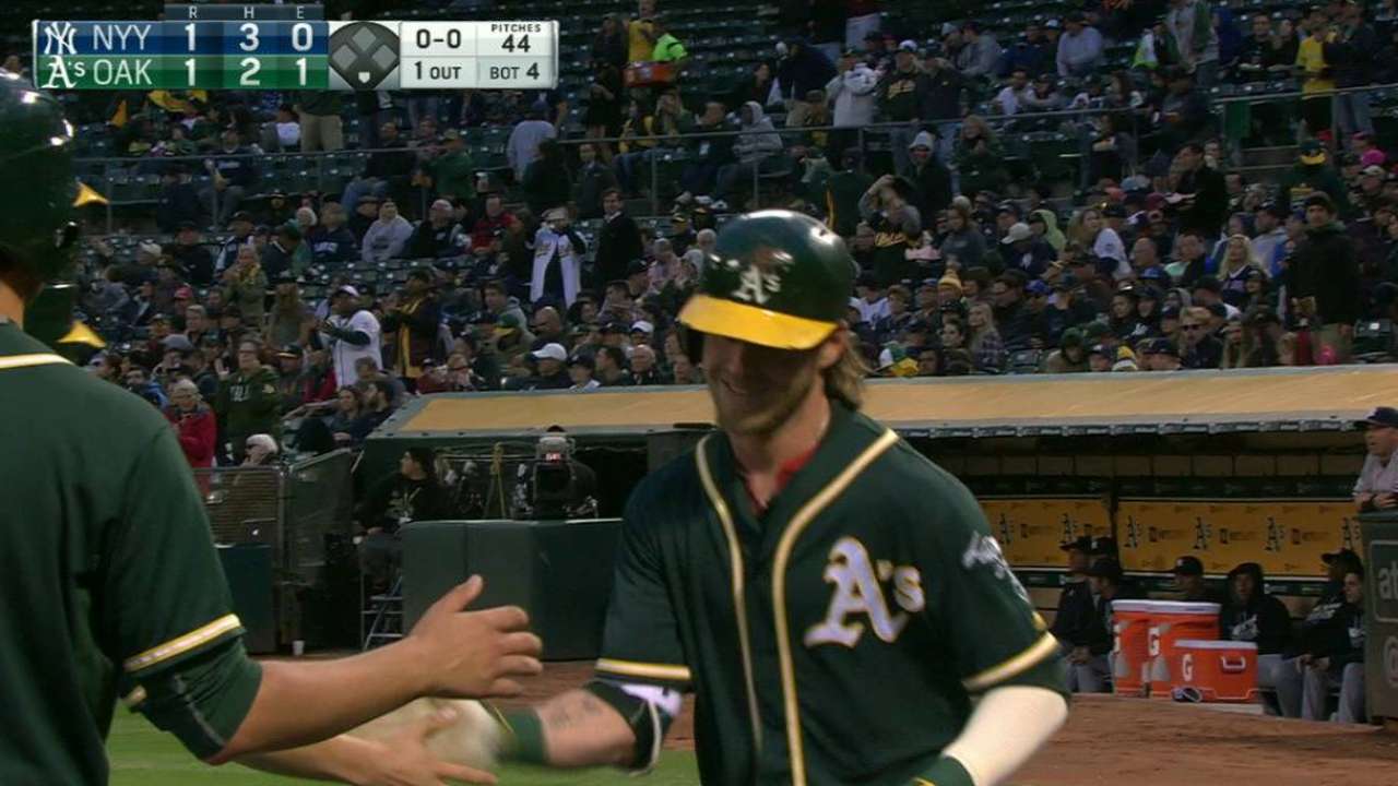 Reddick's solo home run