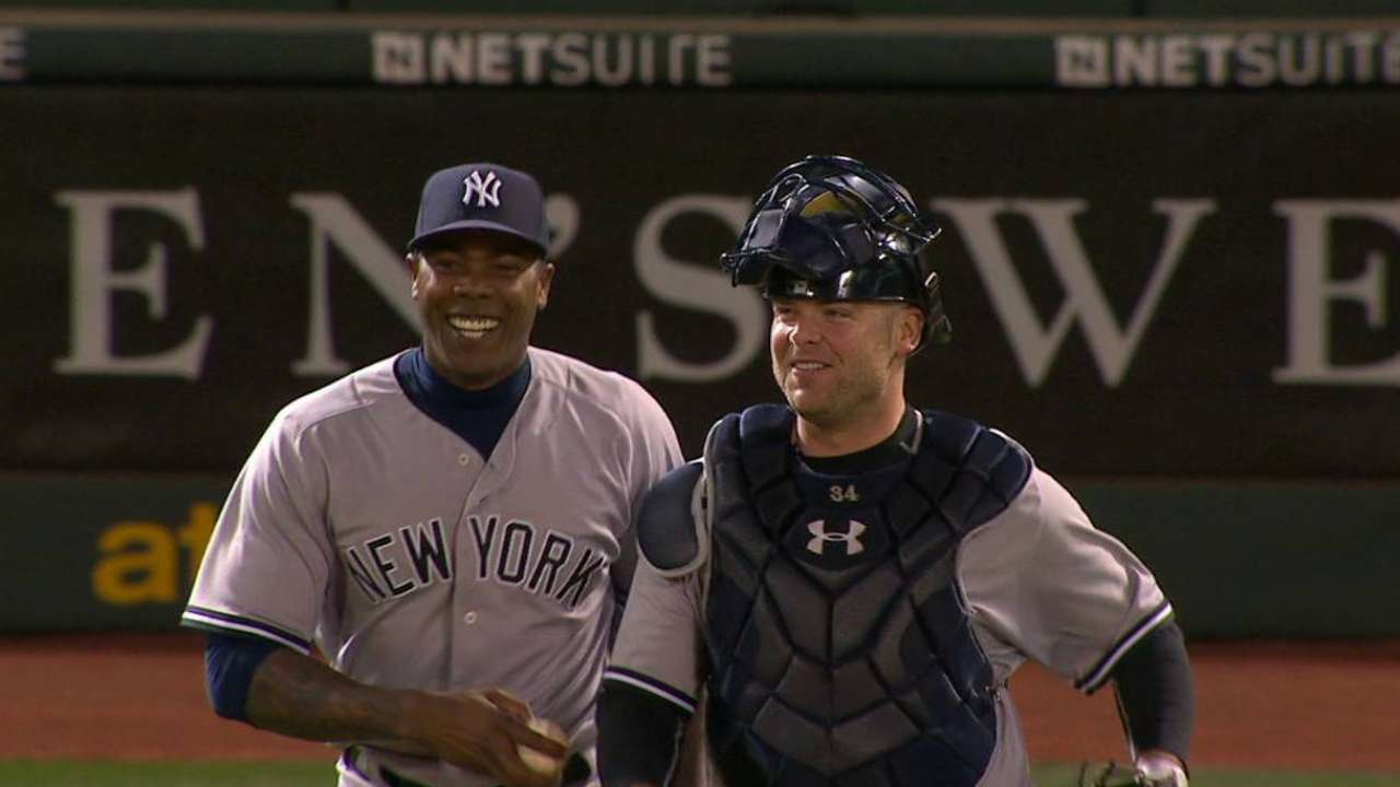 Chapman shuts the door