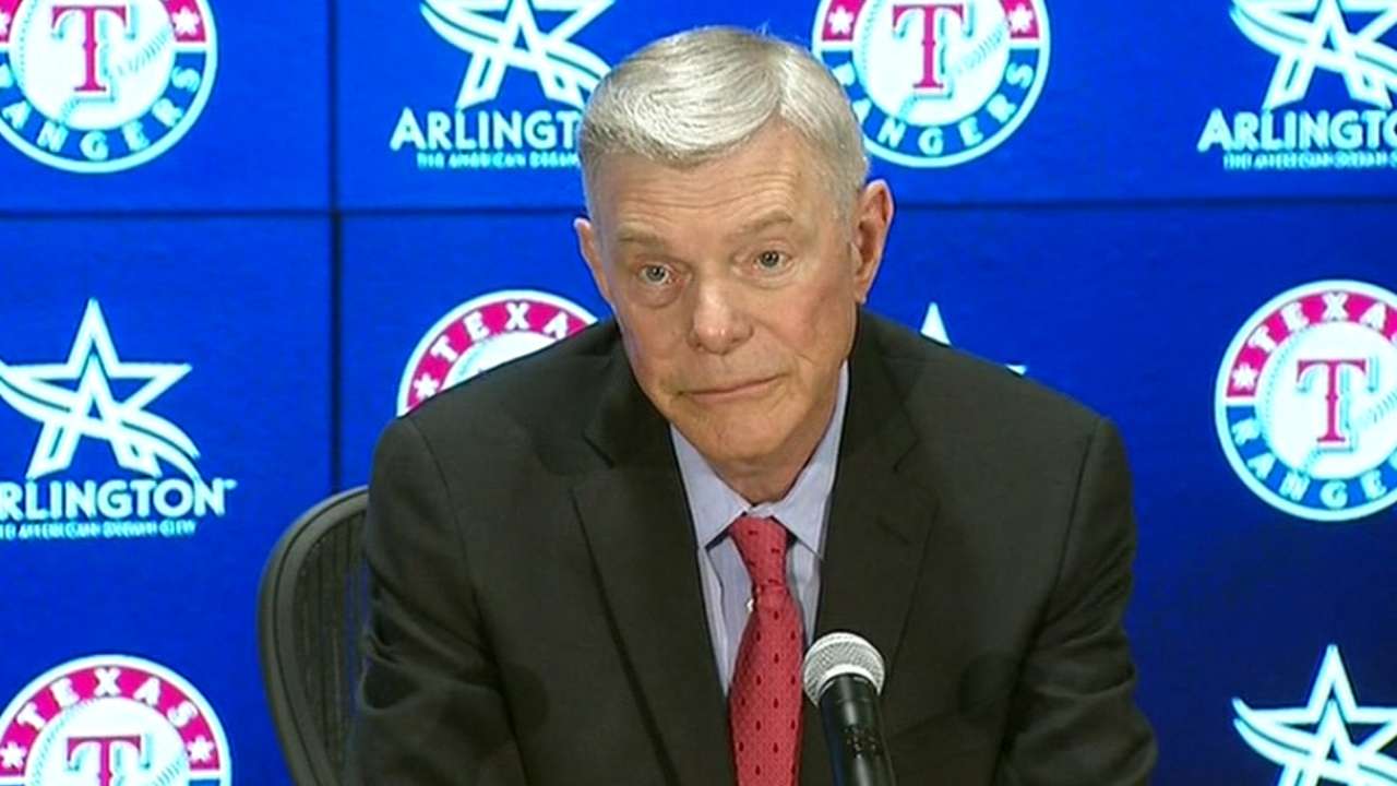 Rangers, Arlington announce new ballpark