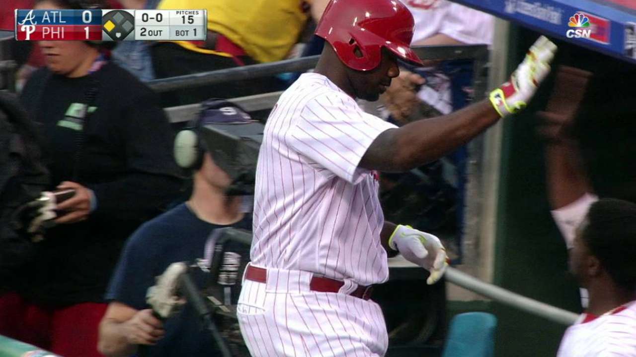 Howard enjoying his run with surprising Phillies