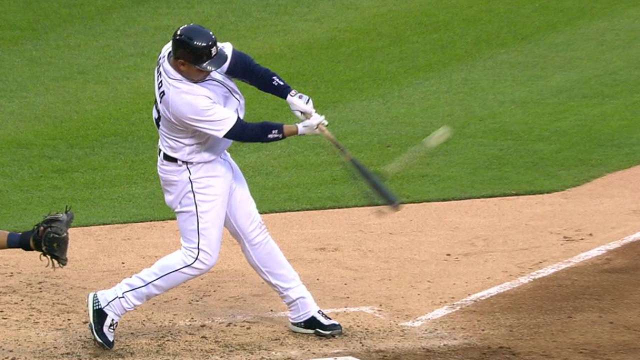 Cabrera's two-run smash