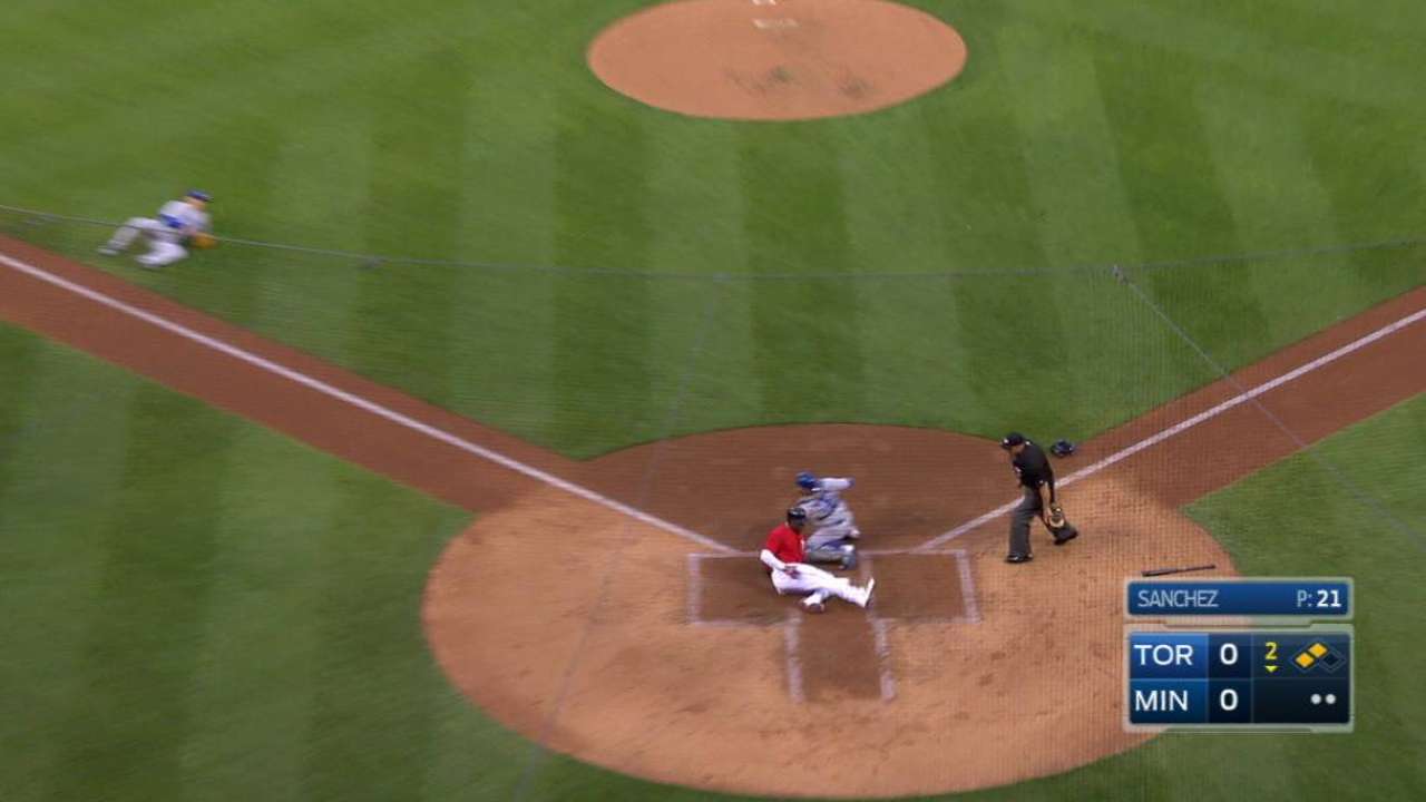 Grossman's RBI double