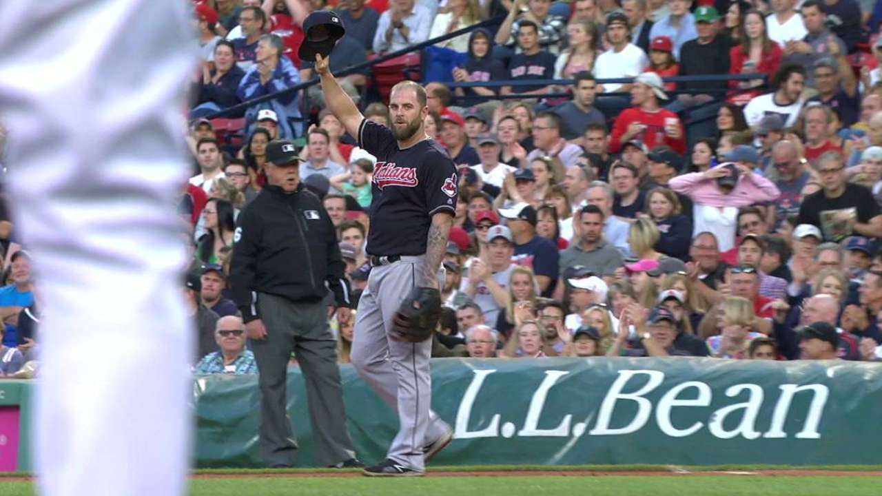Napoli grateful for warm reception in Boston
