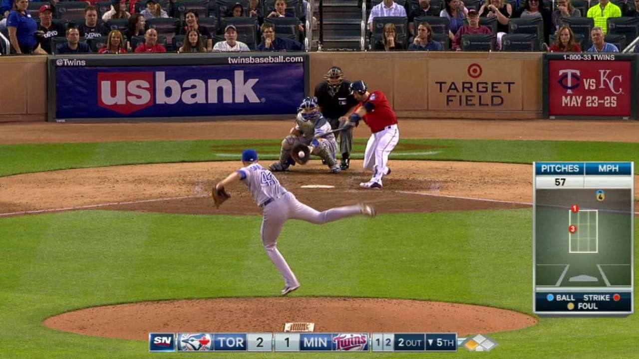 Sanchez whiffs Dozier