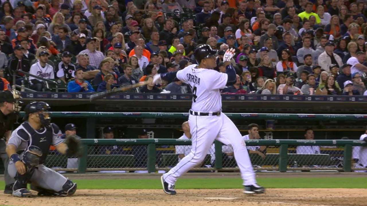 Cabrera's second homer