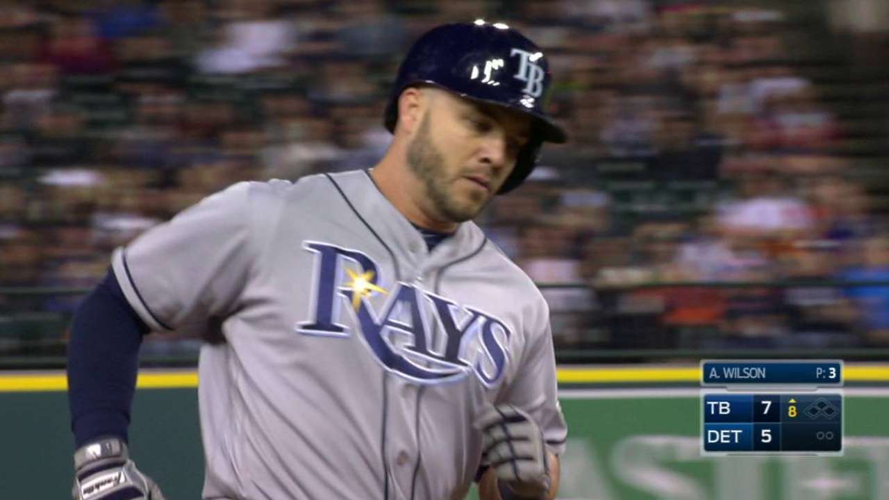 Rays' newfound power spread throughout lineup