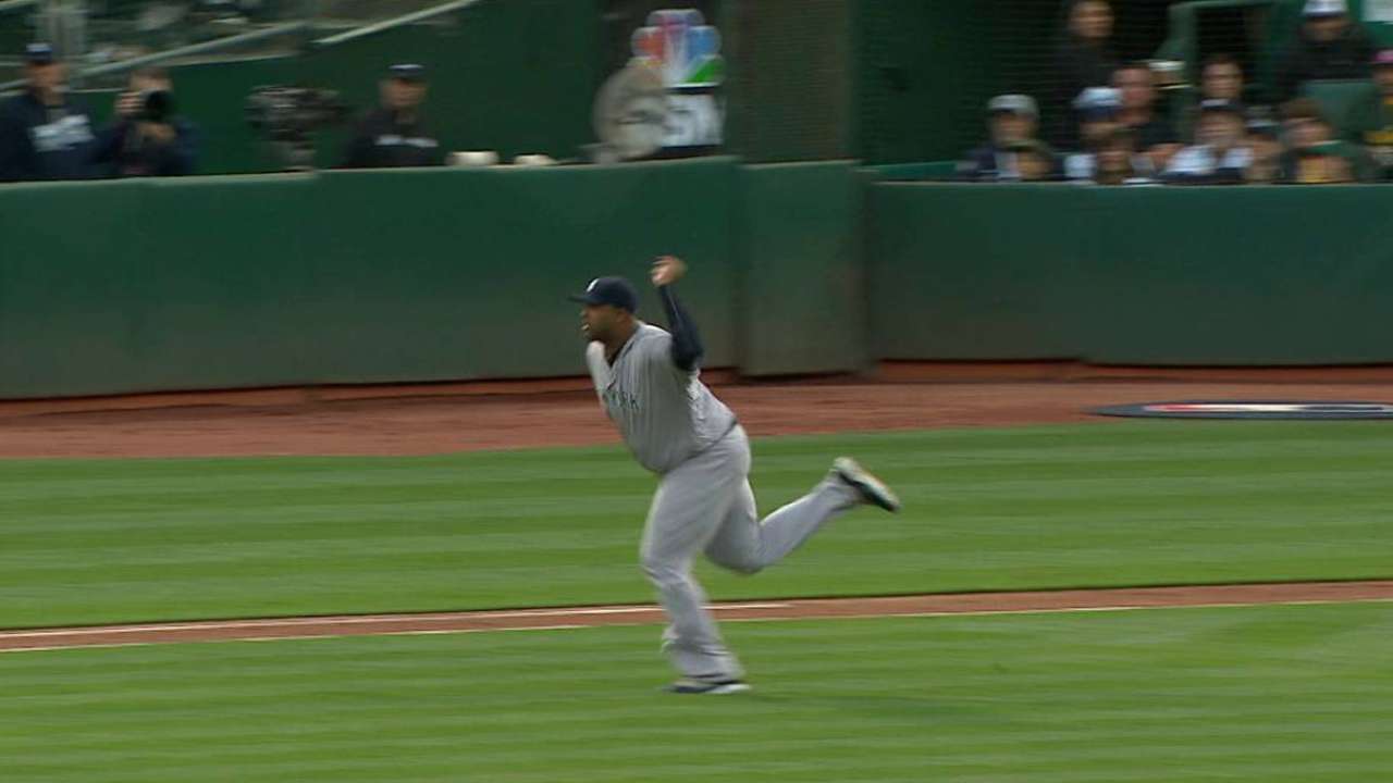 Sabathia's nice play
