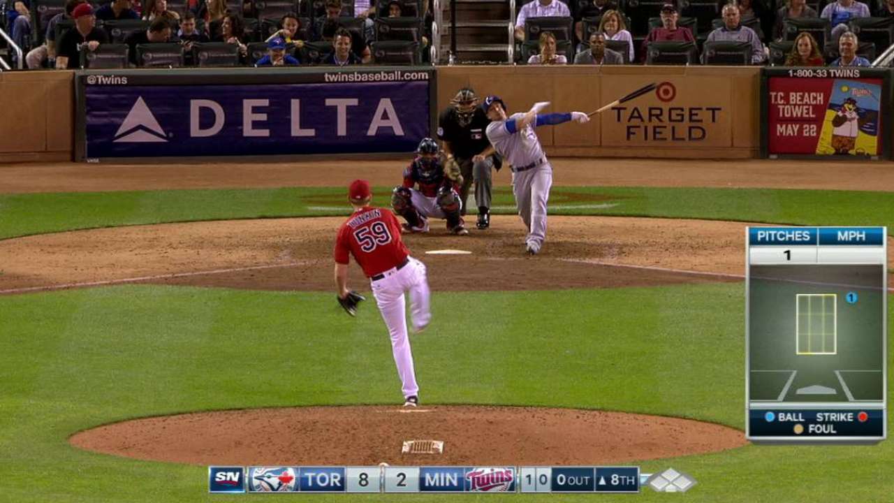 Barney's solo homer