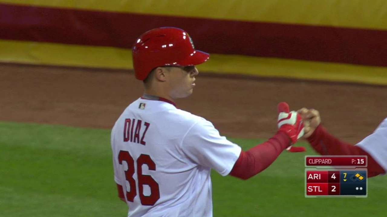 Diaz's RBI single